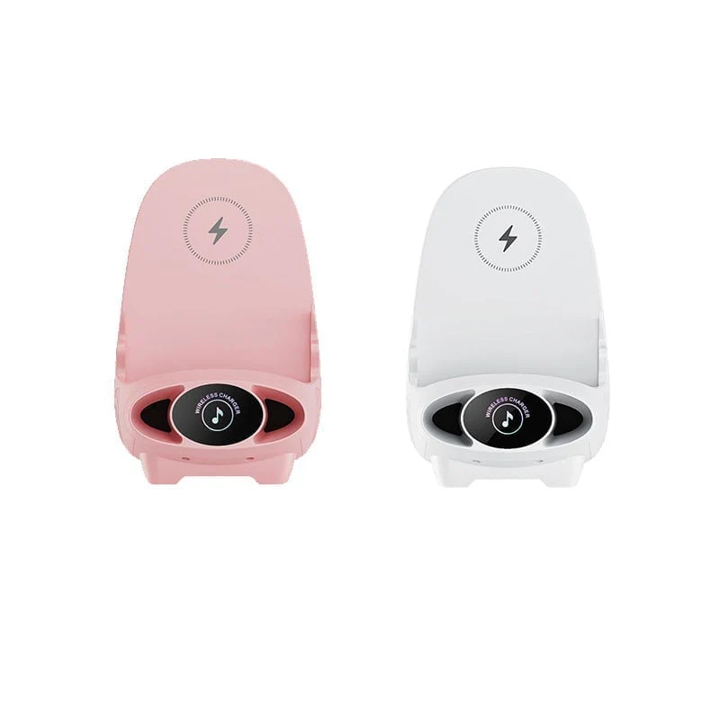 Mini Chair Wireless Fast Charger Multifunctional Phone Holder - Image 13