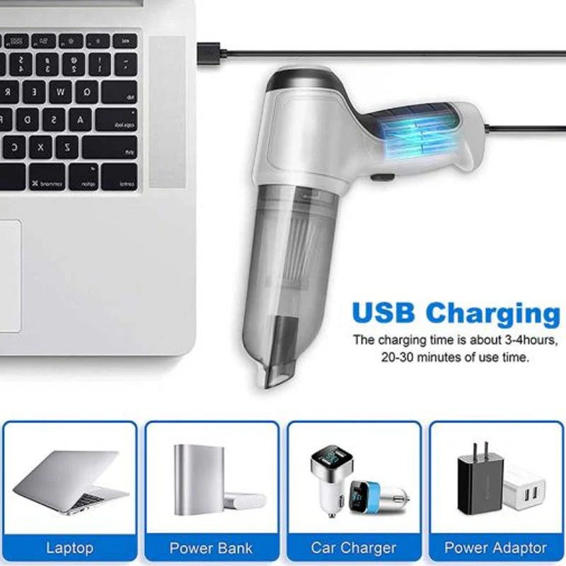 Mini Handheld Cordless Vacuum Cleaner - Image 7
