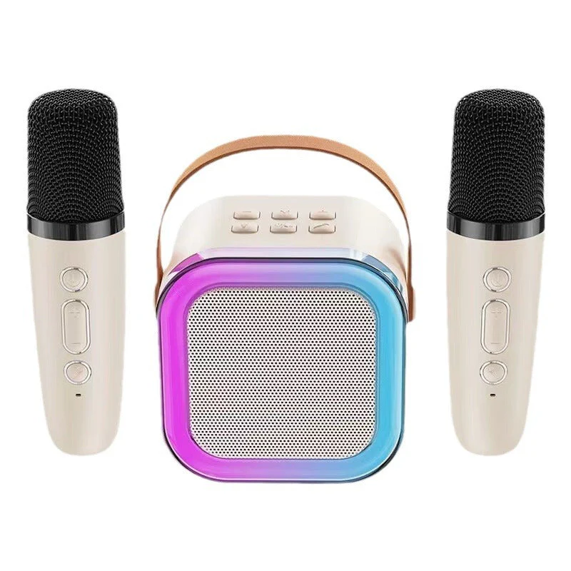 Mini Karaoke Machine with Wireless Microphones - Image 16