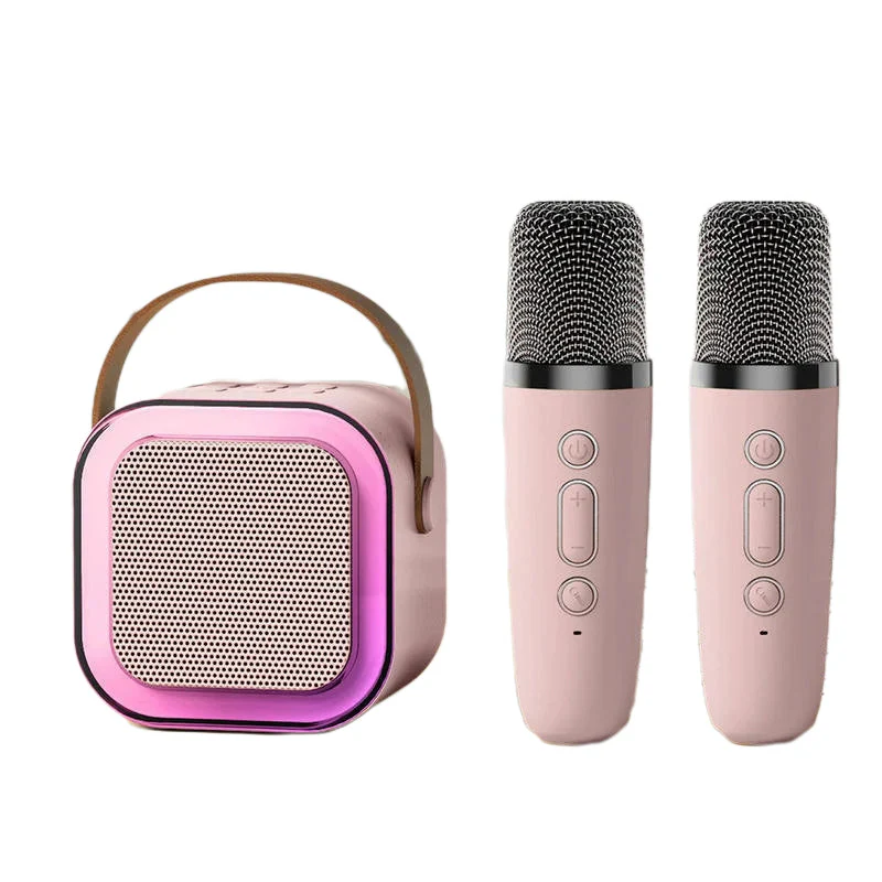 Mini Karaoke Machine with Wireless Microphones - Image 17
