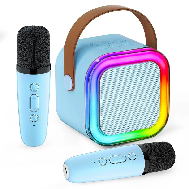 Mini Karaoke Machine with Wireless Microphones - Image 21
