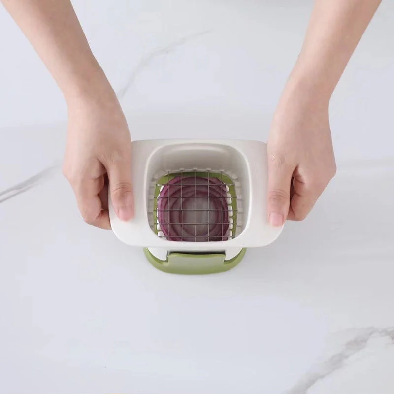 Mini kitchen hand press vegetable cutter - Image 4