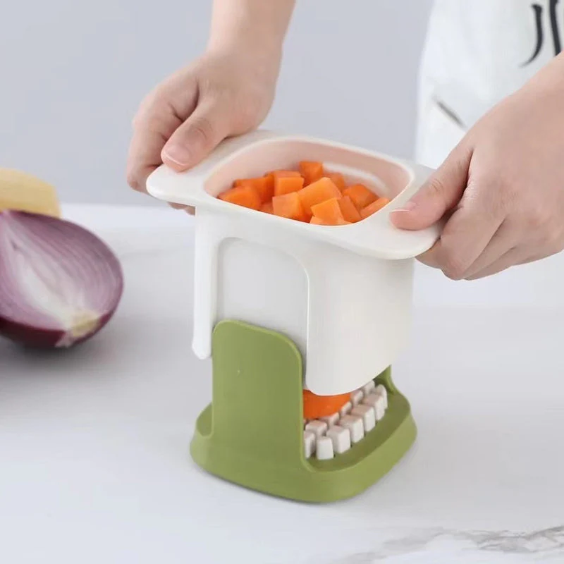 Mini kitchen hand press vegetable cutter - Image 7