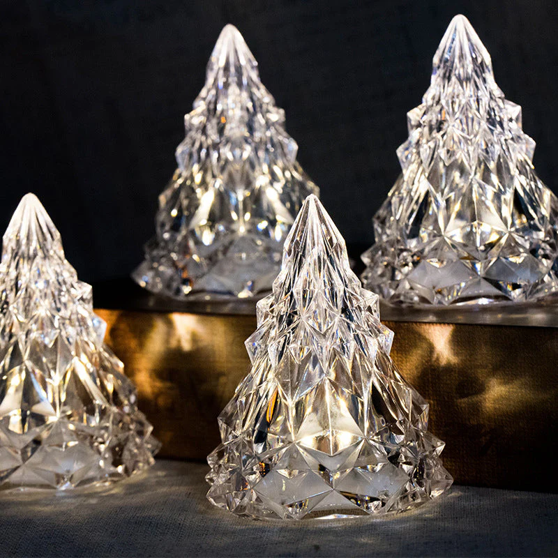 Mini LED Crystal Christmas Tree Night Light - Image 6