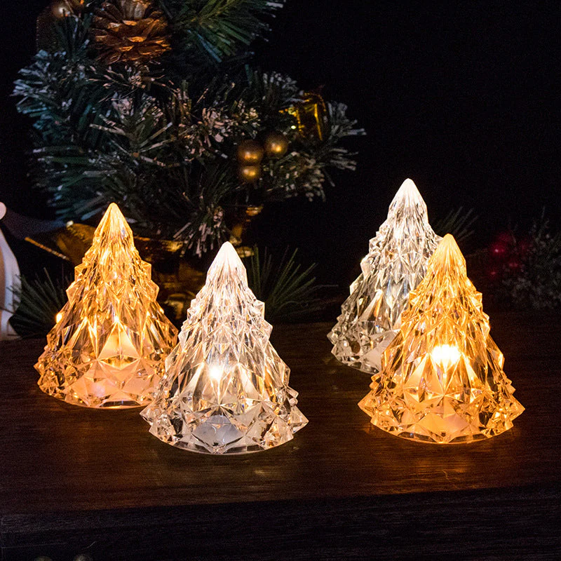 Mini LED Crystal Christmas Tree Night Light - Image 7
