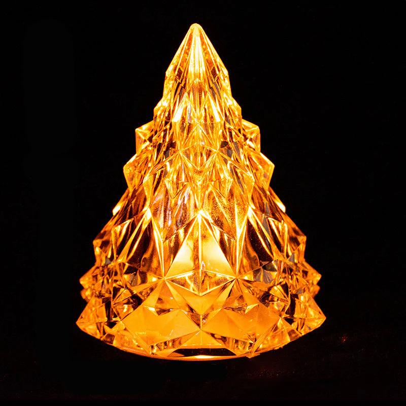 Mini LED Crystal Christmas Tree Night Light - Image 9