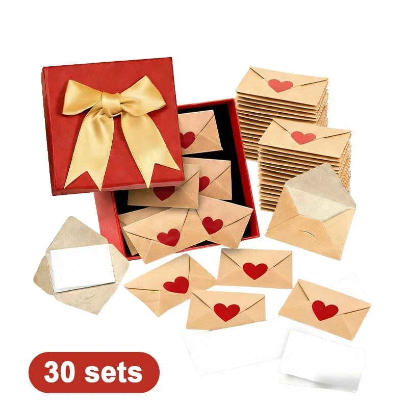 Mini Love Envelope & Heart Sticker Set - Image 12