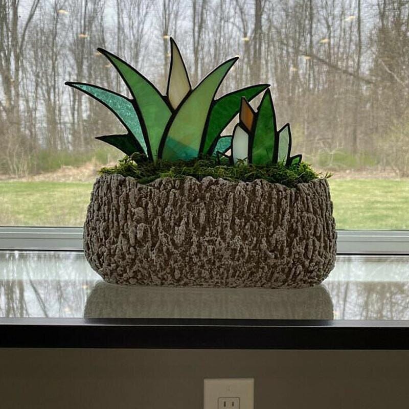 Mini Potted Plants Decoration Garden Ornaments - Image 10