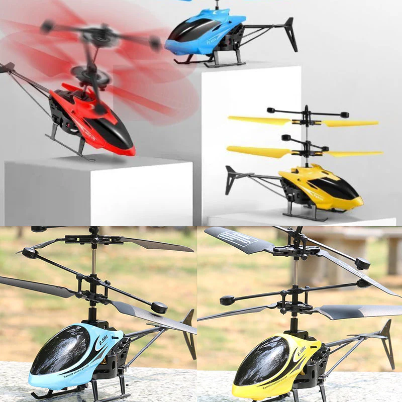 Mini RC Infraed Induction Helicopter Toy - Image 14