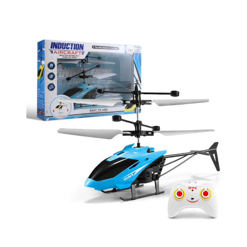 Mini RC Infraed Induction Helicopter Toy - Image 5