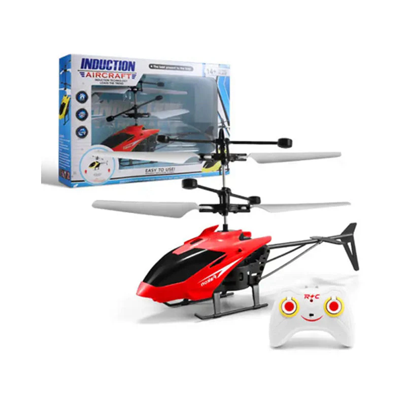 Mini RC Infraed Induction Helicopter Toy - Image 6