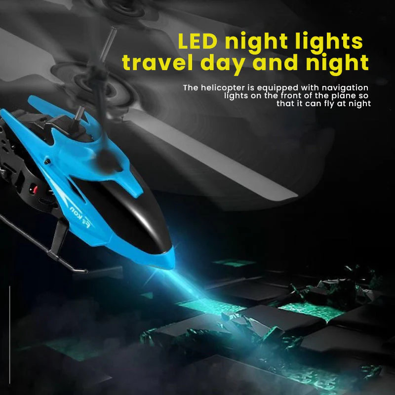 Mini RC Infraed Induction Helicopter Toy - Image 9