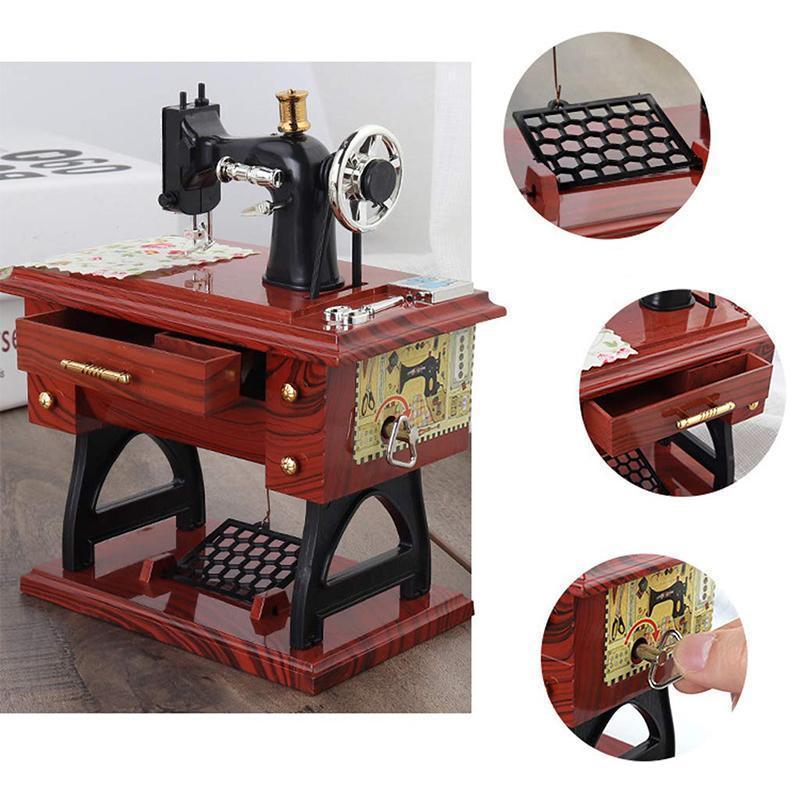 Mini Sewing Machine Music Box - Image 4