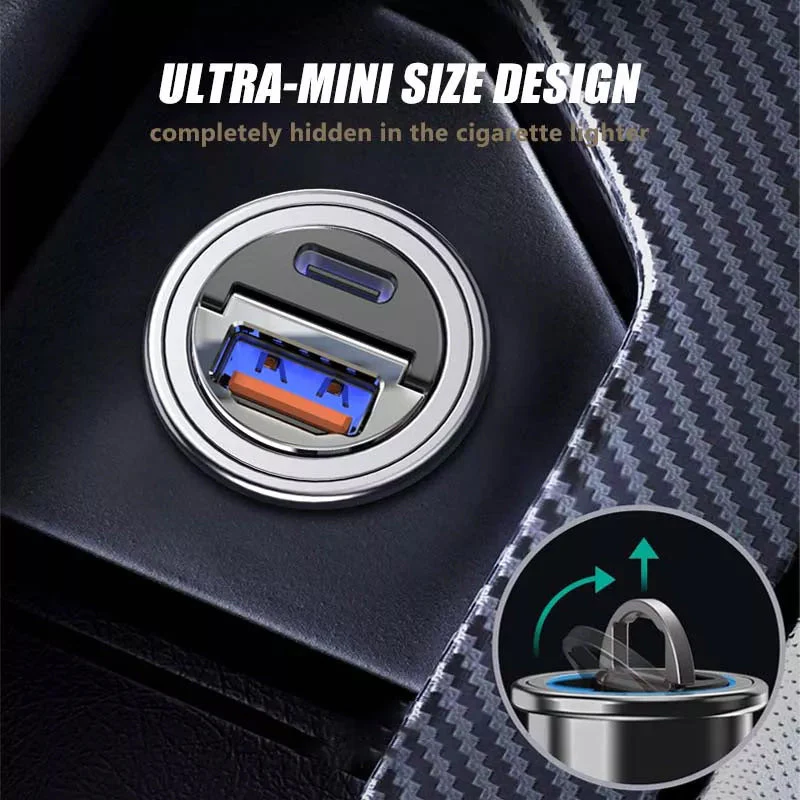 Mini Stealth Car Adapter Suitable for iPhone - Image 4