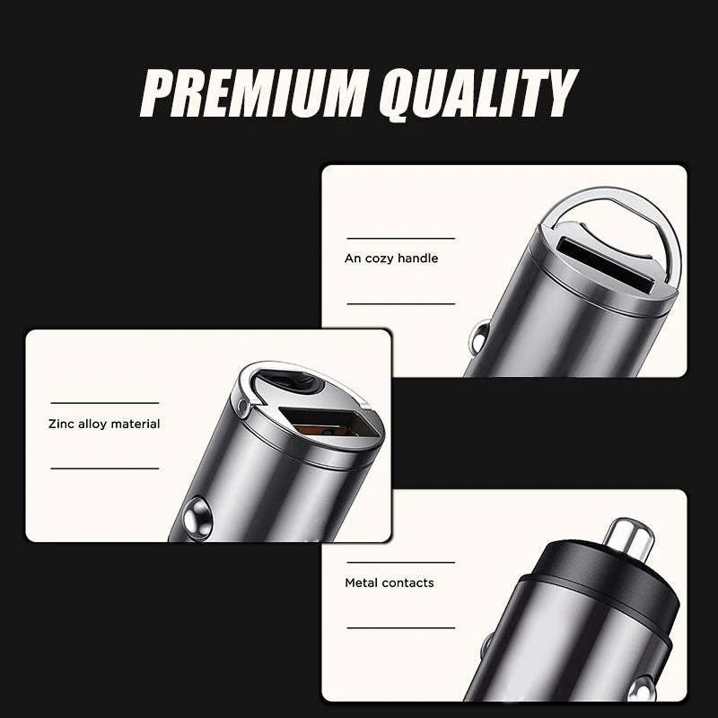 Mini Stealth Car Adapter Suitable for iPhone - Image 3