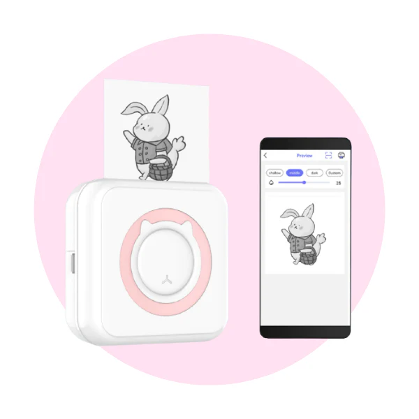 Mini Sticker Pocket Printer - Image 10