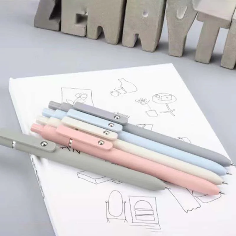Minimalist Press Type Quick Drying Carbon Gel Pens - Image 9