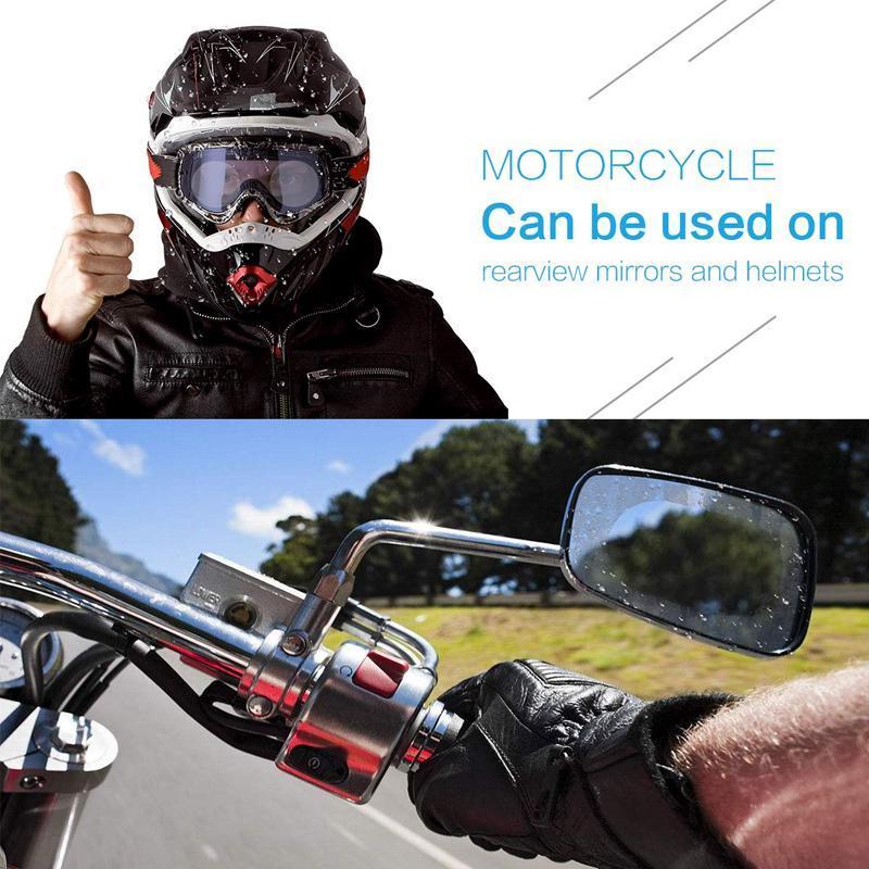 Mirror Anti Water Mist Protective Film (2 Pcs) - Image 2