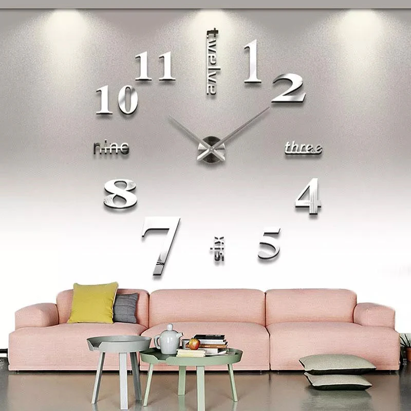 Modern DIY Punch-Free Wall Clock - Image 10