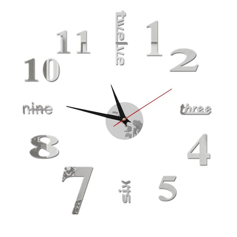 Modern DIY Punch-Free Wall Clock - Image 15