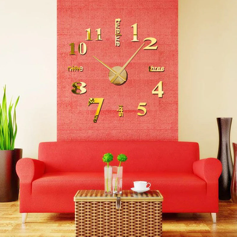 Modern DIY Punch-Free Wall Clock - Image 5
