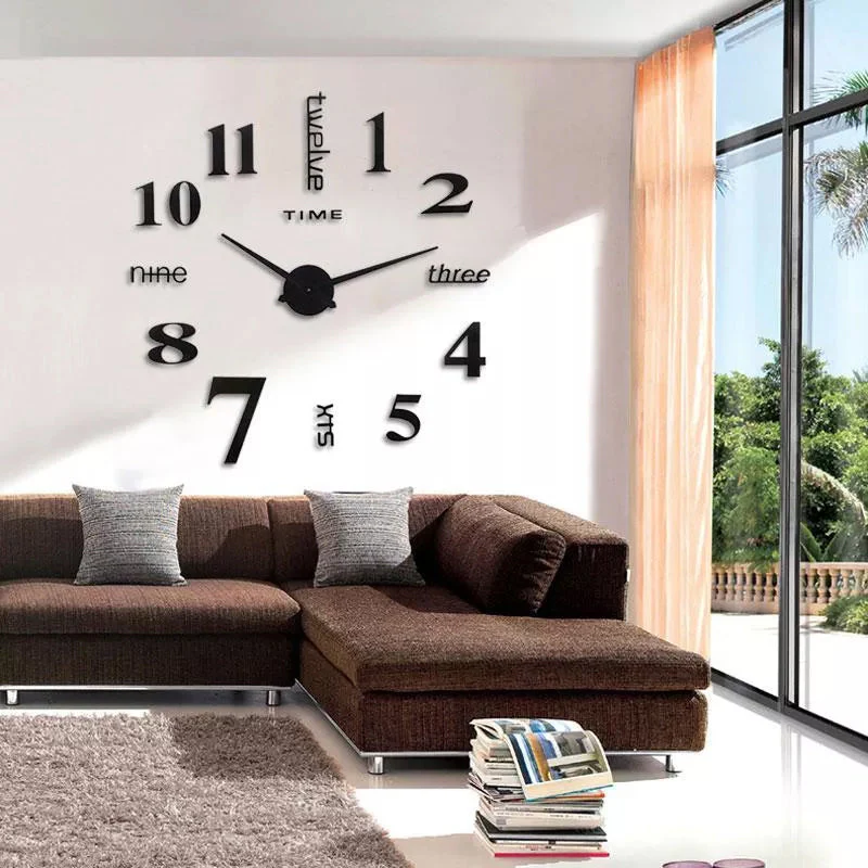 Modern DIY Punch-Free Wall Clock - Image 8