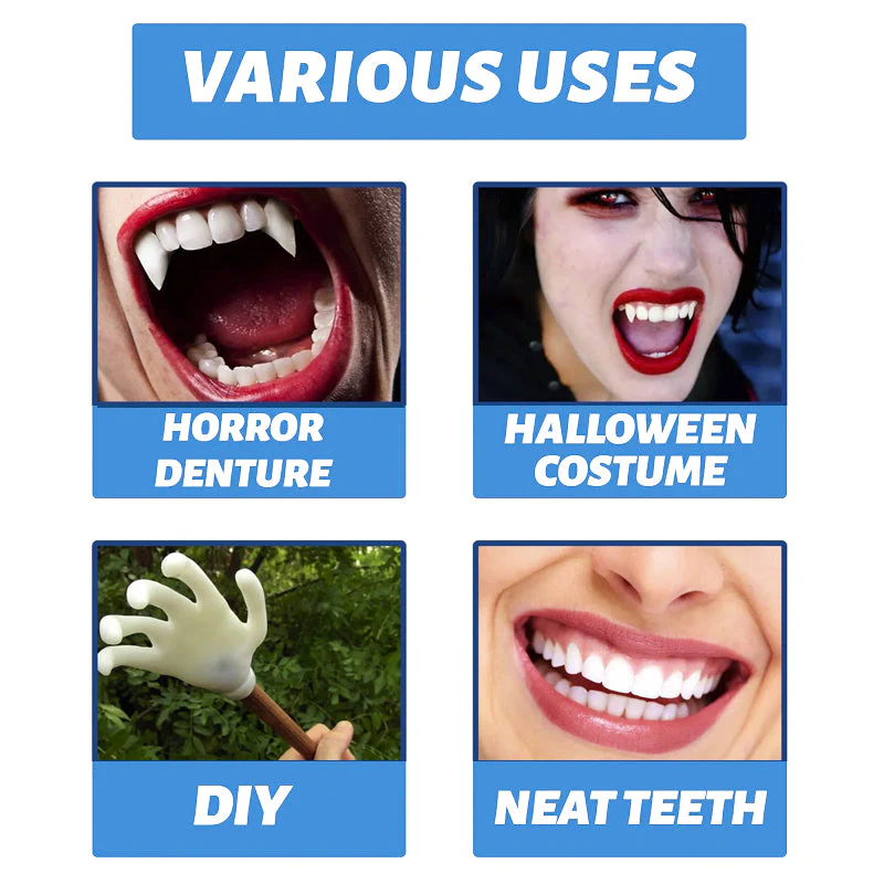 Moldable False Teeth for Temporary Tooth Fillings - Image 6