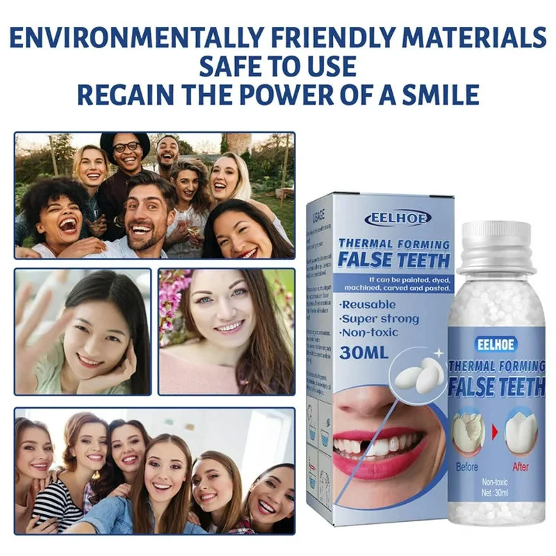 Moldable False Teeth for Temporary Tooth Fillings - Image 9