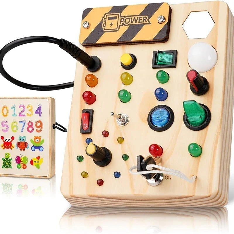 Montessori Busy Board for Toddlers - Image 11