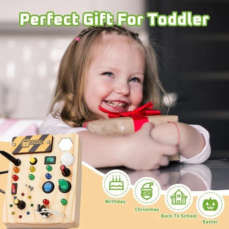 Montessori Busy Board for Toddlers - Image 3
