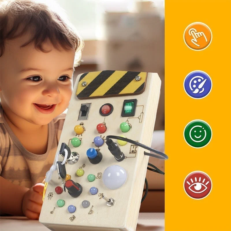 Montessori Busy Board for Toddlers - Image 7