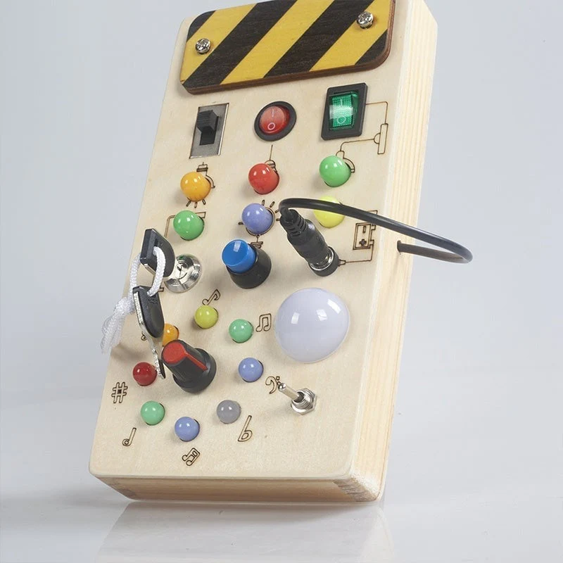 Montessori Busy Board for Toddlers - Image 8