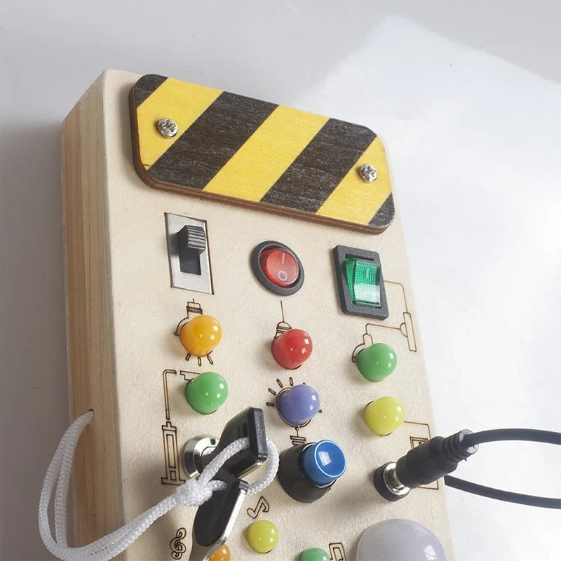 Montessori Busy Board for Toddlers - Image 9