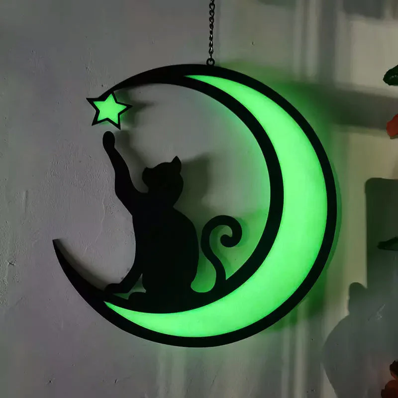 Moon Black Cat Decorations - Image 7