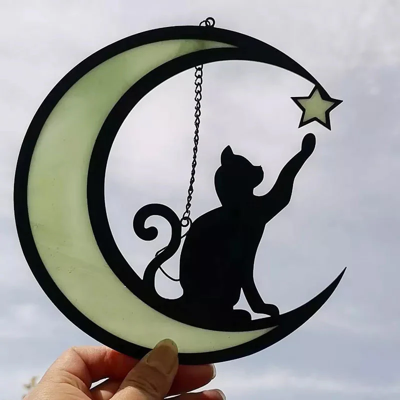 Moon Black Cat Decorations - Image 9