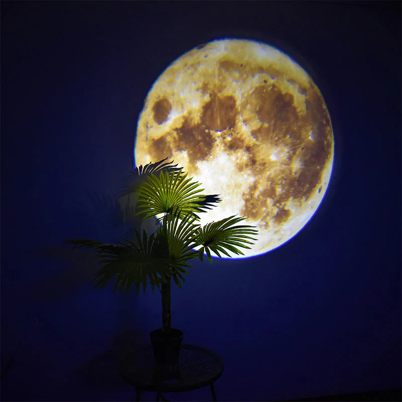 Moon Earth Projection LED Lamp - Image 4