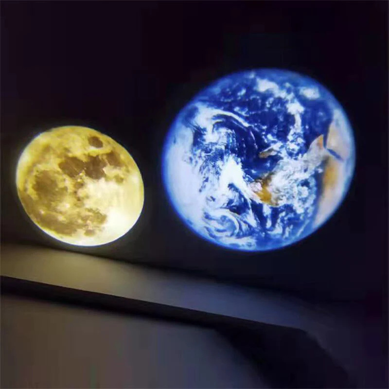 Moon Earth Projection LED Lamp - Image 5
