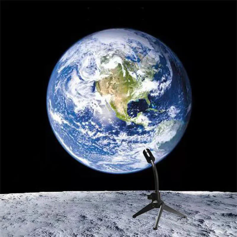 Moon Earth Projection LED Lamp - Image 6