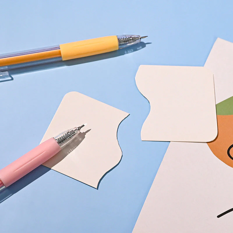Morandi Cartoon Pattern Student Utility Knife Pen - Image 7