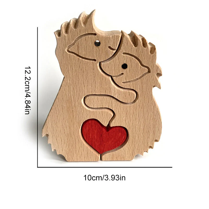 Mother's Day Animal Wooden Ornament - Image 13