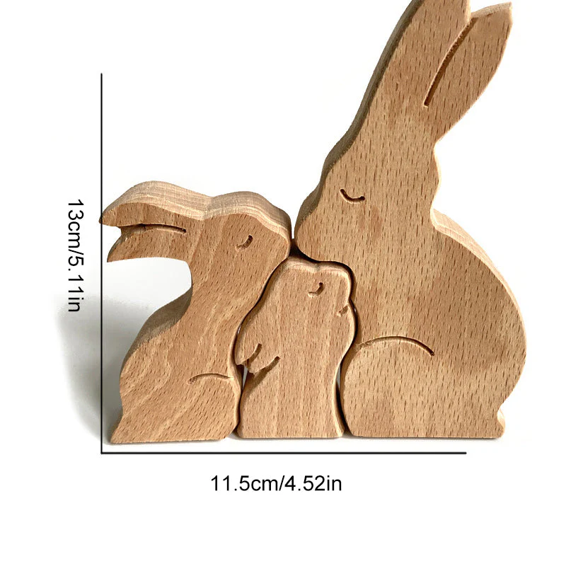 Mother's Day Animal Wooden Ornament - Image 14