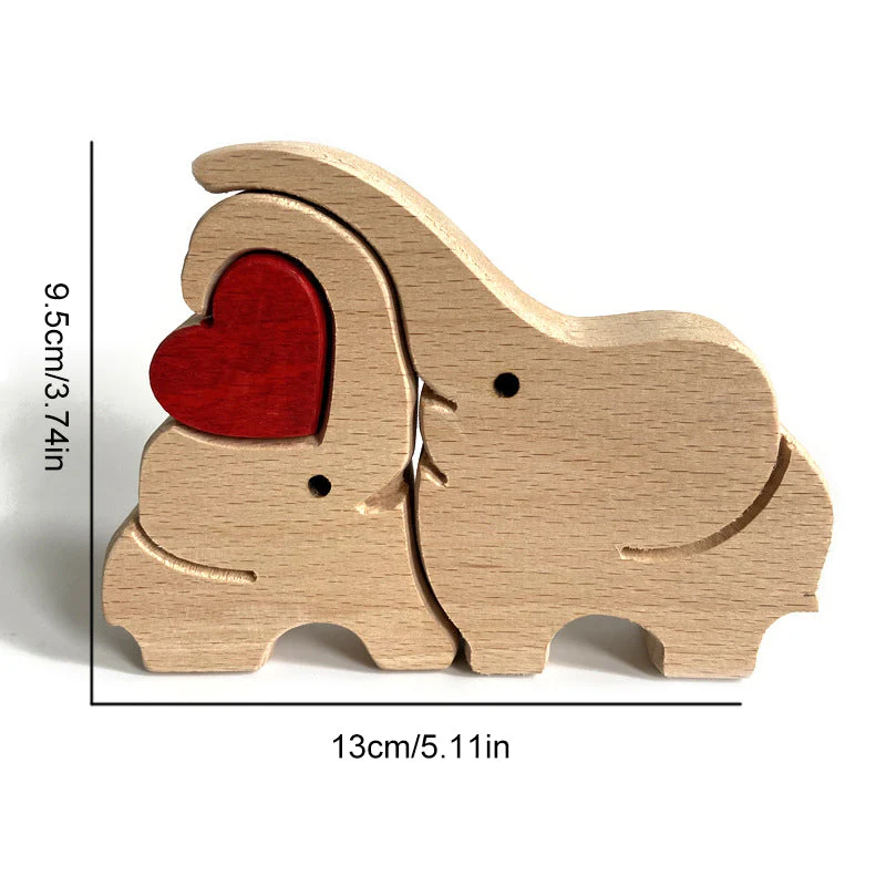 Mother's Day Animal Wooden Ornament - Image 15