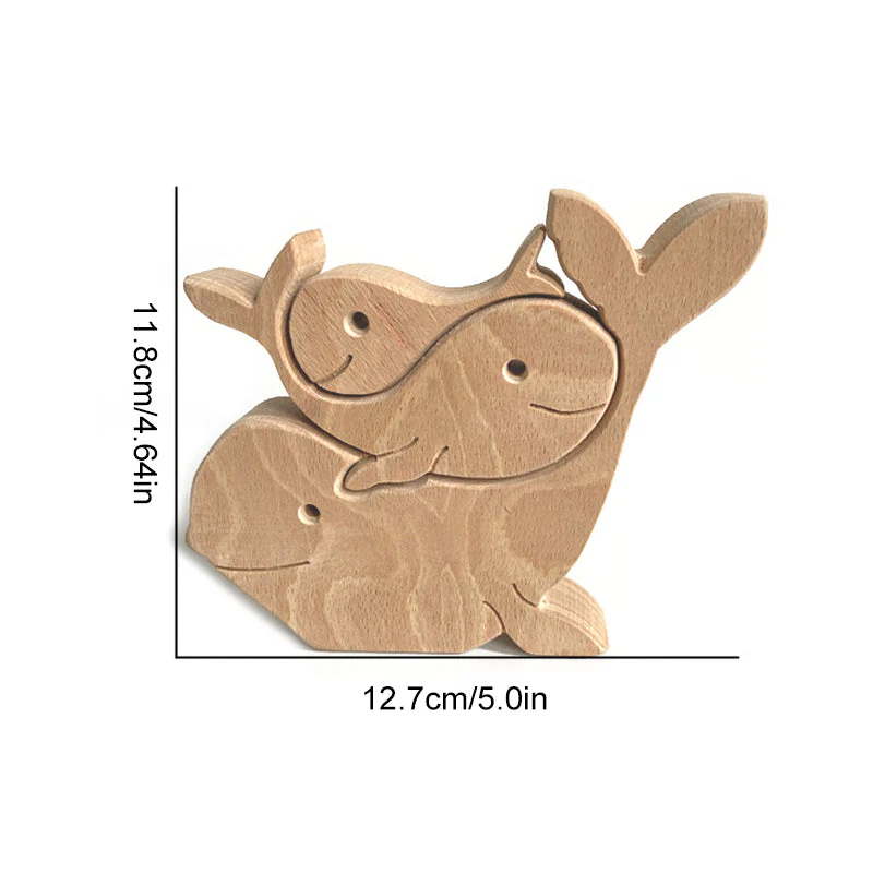 Mother's Day Animal Wooden Ornament - Image 16