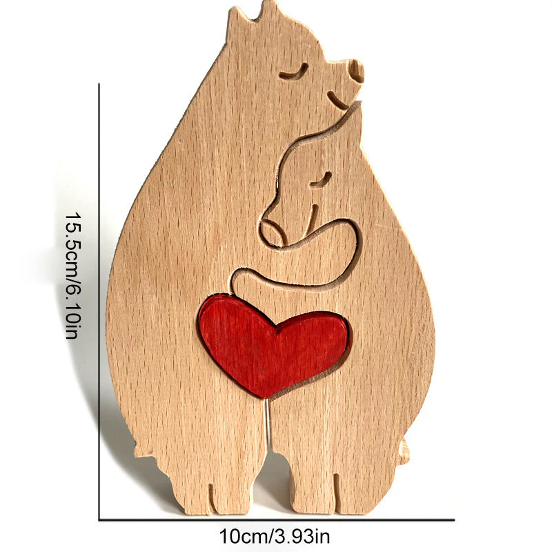 Mother's Day Animal Wooden Ornament - Image 17