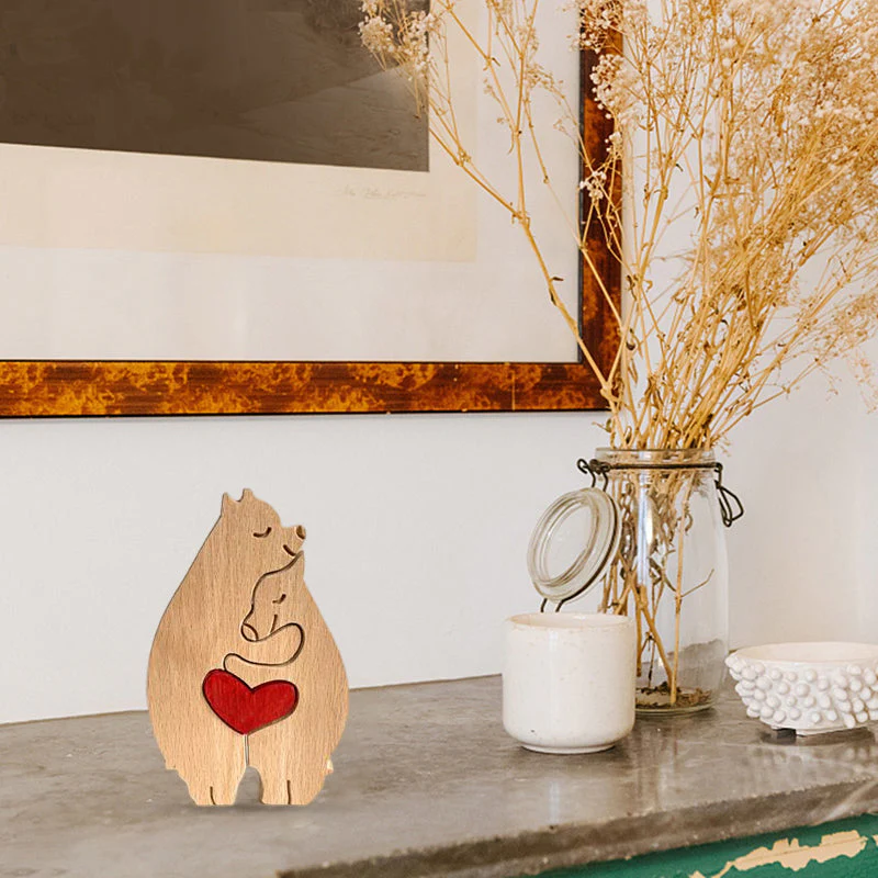 Mother's Day Animal Wooden Ornament - Image 5