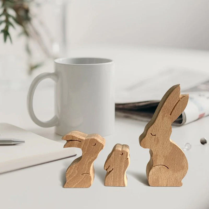 Mother's Day Animal Wooden Ornament - Image 6