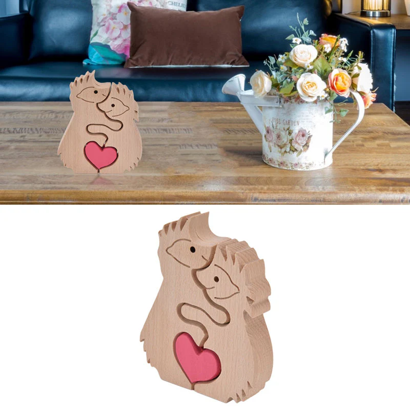 Mother's Day Animal Wooden Ornament - Image 8