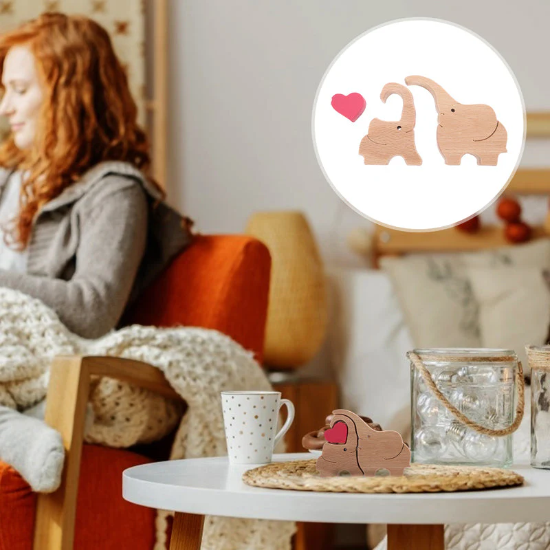 Mother's Day Animal Wooden Ornament - Image 9