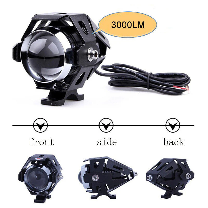 Motorcycle Driving Light LED Auxiliary Light - Image 11