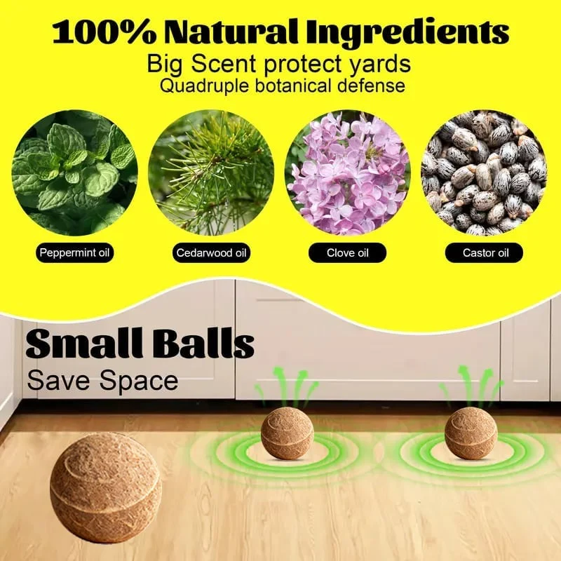 Mouse & Rat Repellent Balls - Image 2